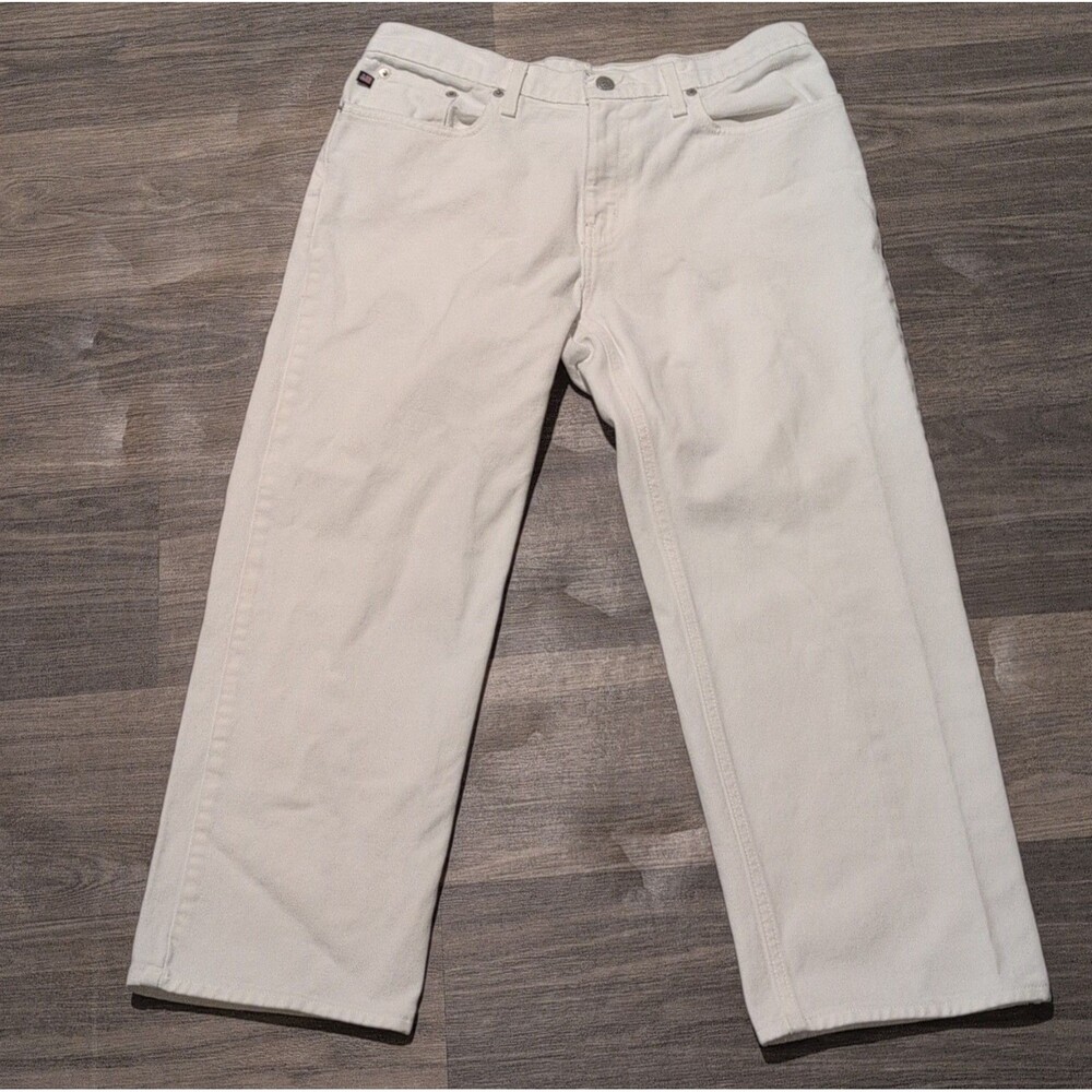 Polo Ralph Lauren Polo Jeans Company White Cropped Women's Denim Jeans